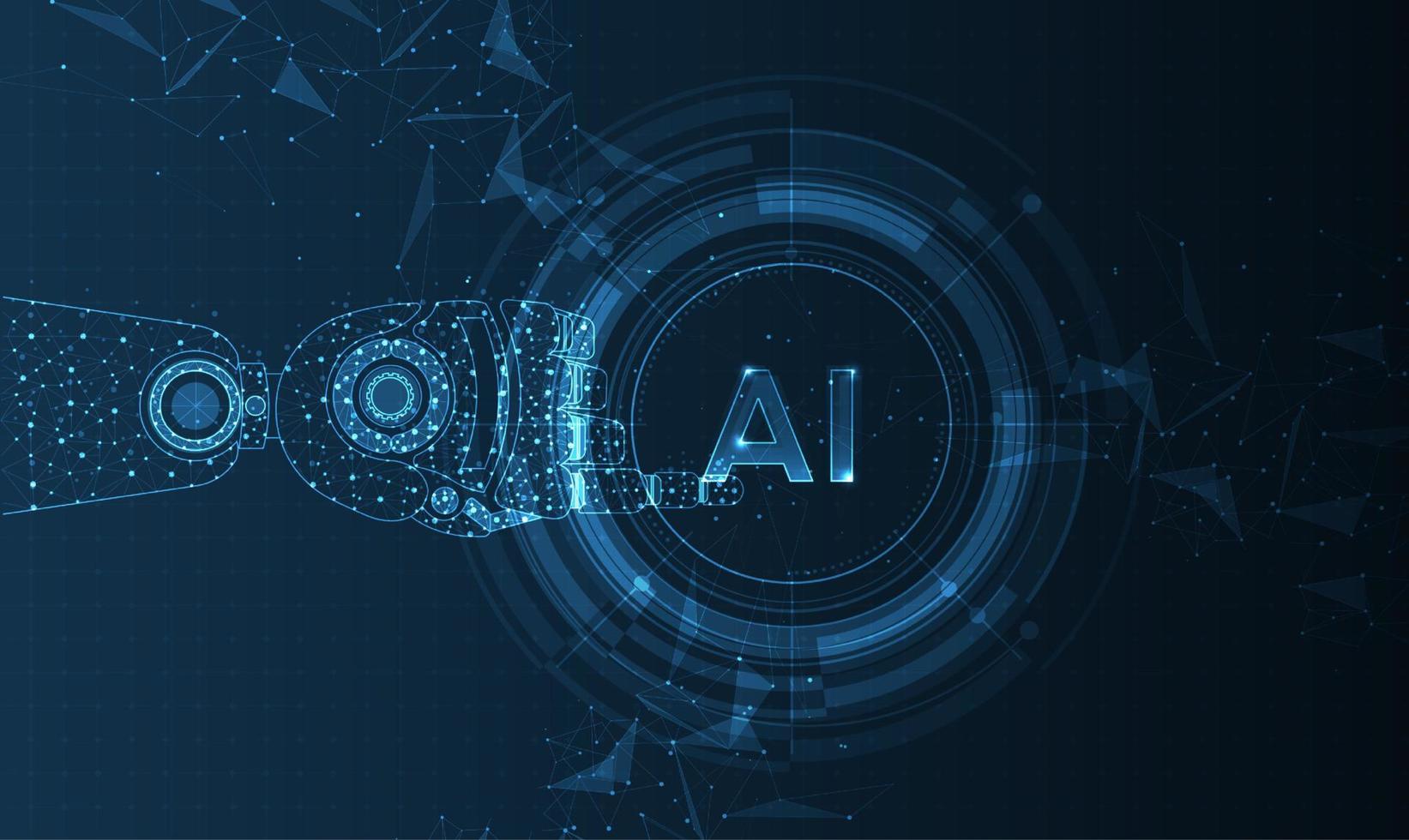 Artificial intelligence, machine learning, ai, data deep learning for ...