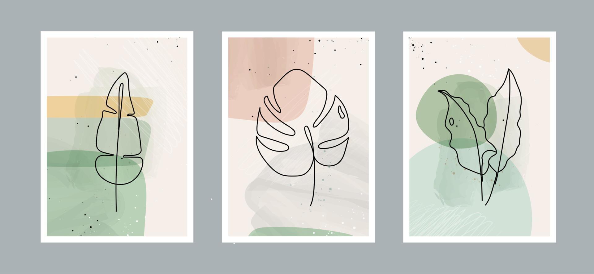 Fondo de artes abstractas con diferentes formas para decoración de paredes, diseño de portada de tarjetas postales o folletos. diseño de ilustraciones vectoriales. vector