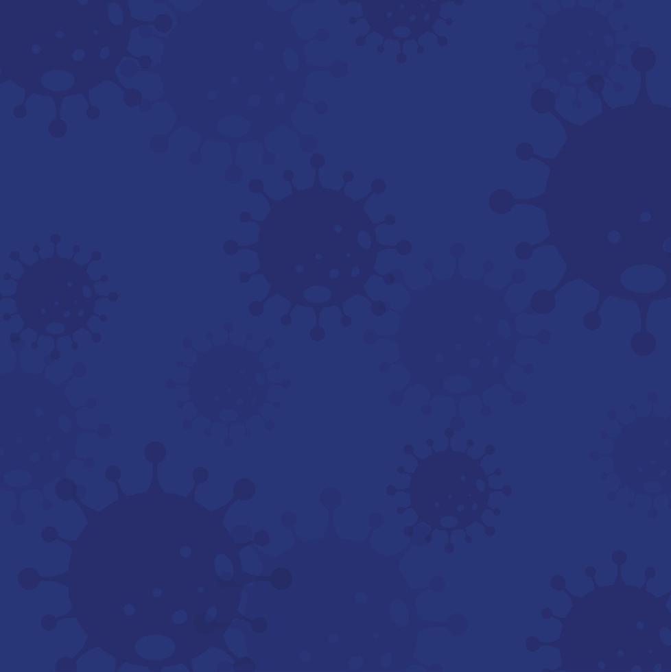 Covid-19 Coronavirus concept outbreak influenza background.Pandemic medical health risk concept with disease cell is dangerous vector design