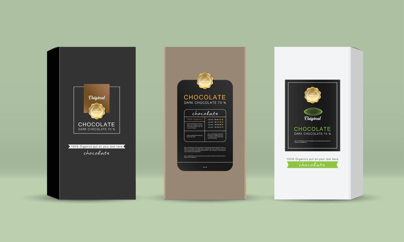 Box, packaging template for product vector design illustration.