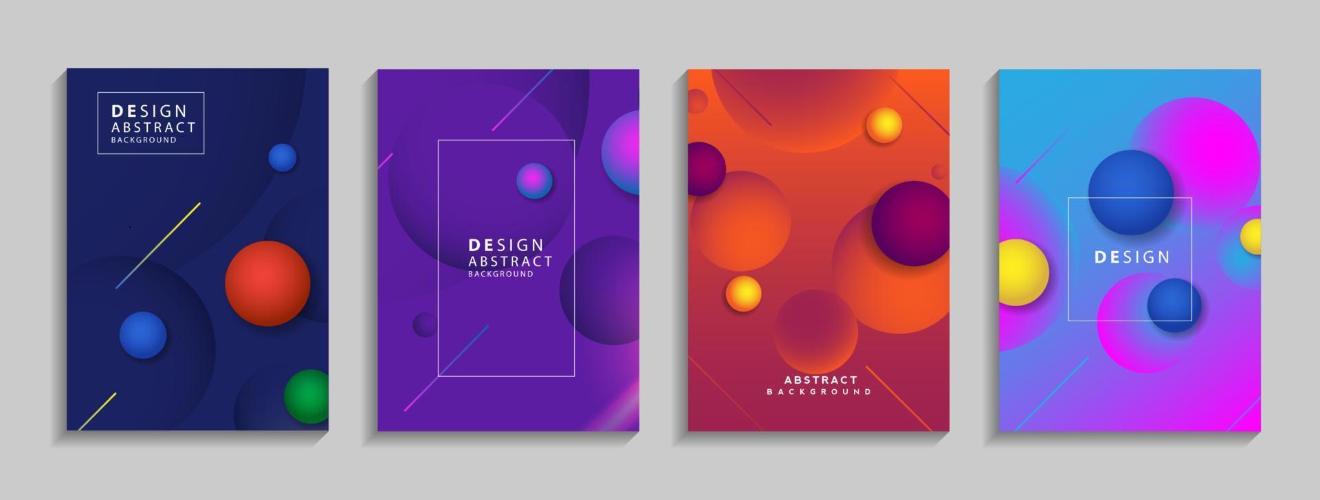 Modern colorful geometric abstract background. Fluid shapes composition for banner, poster, book or web. vector illustration design EPS10.