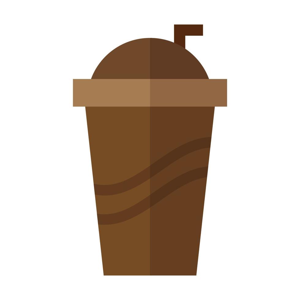 Coffee drink flat illustration vector