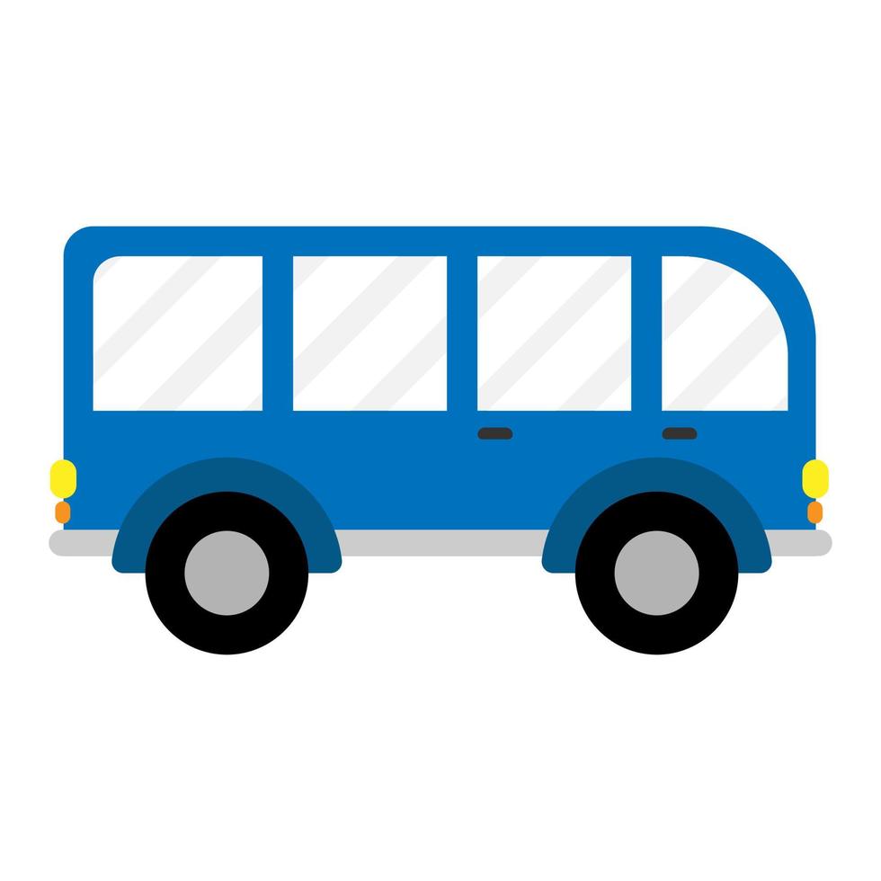 Car vehicle flat illustration vector