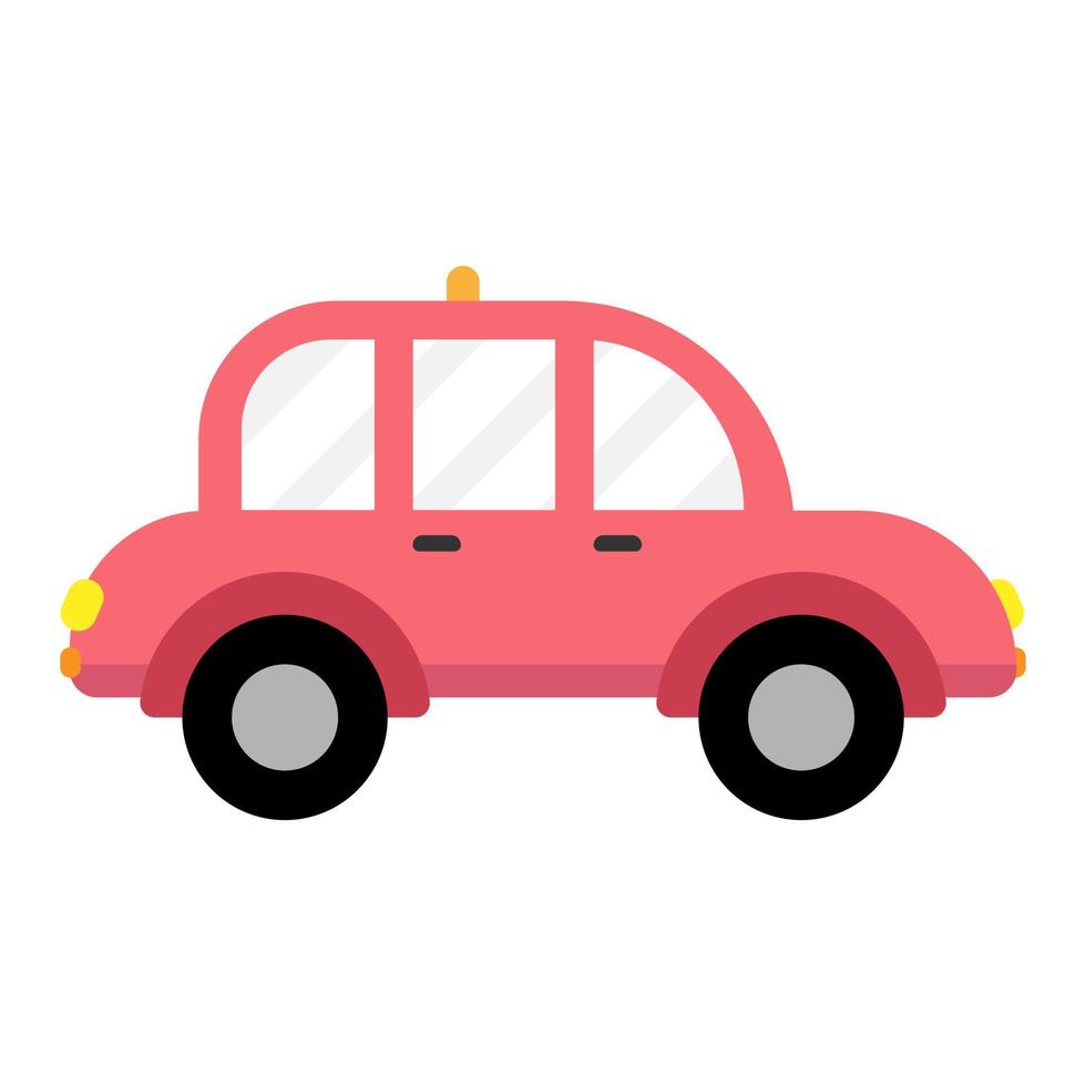 Car vehicle flat illustration vector