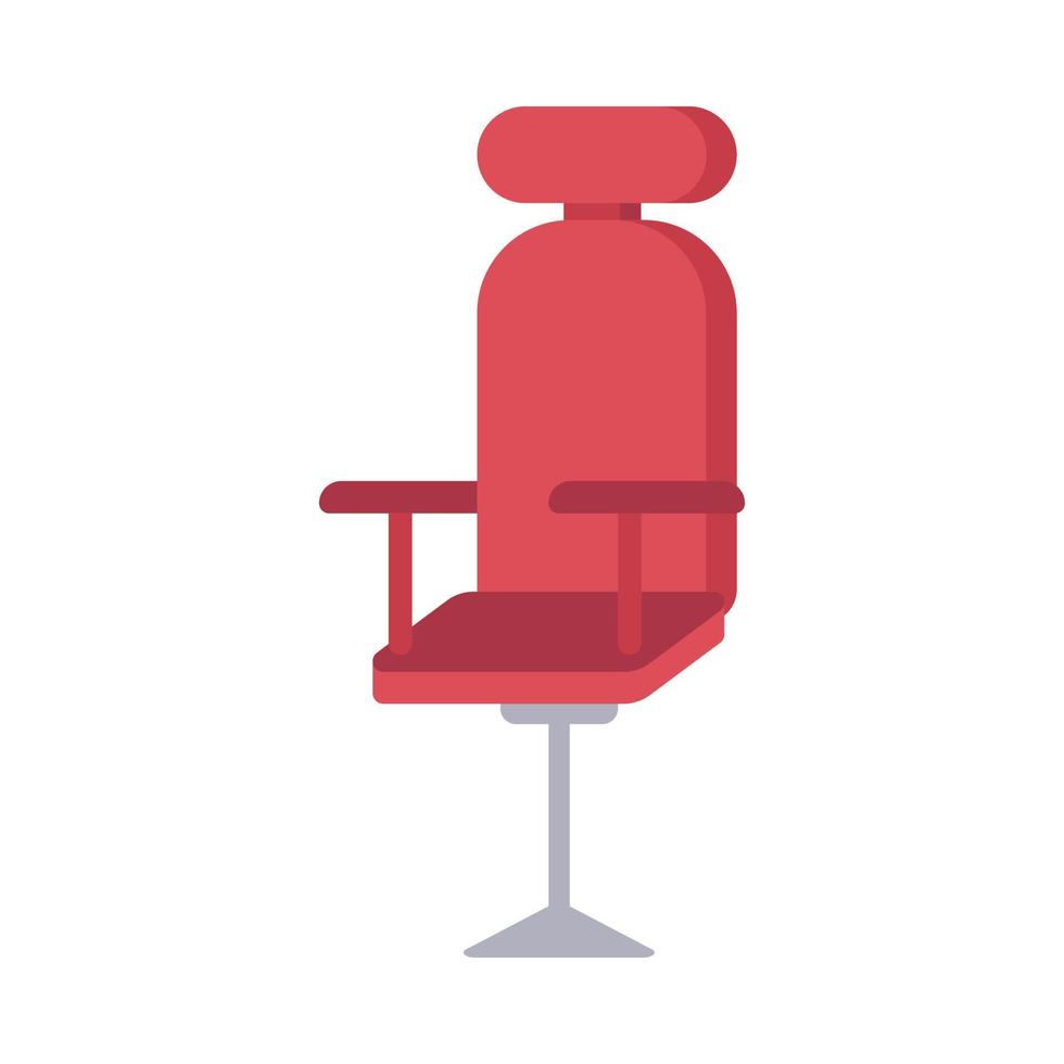 Chair flat illustration vector
