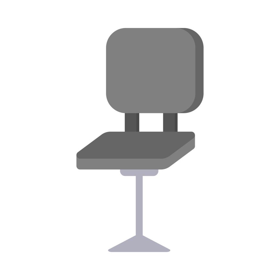 Chair flat illustration vector