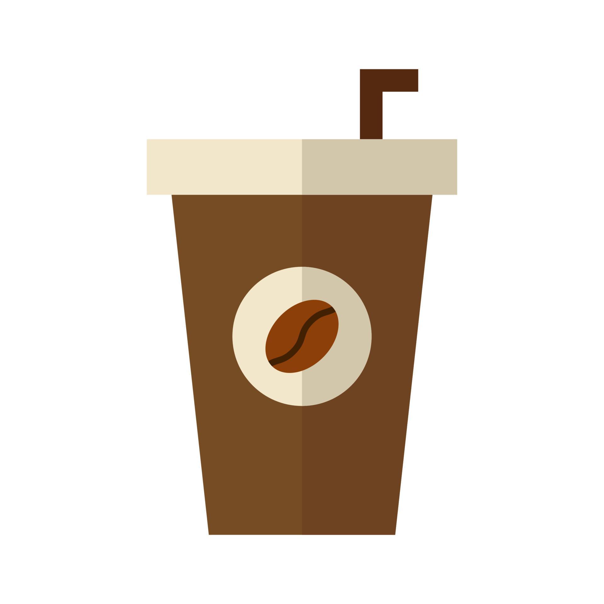 Coffee drink flat illustration 4942525 Vector Art at Vecteezy