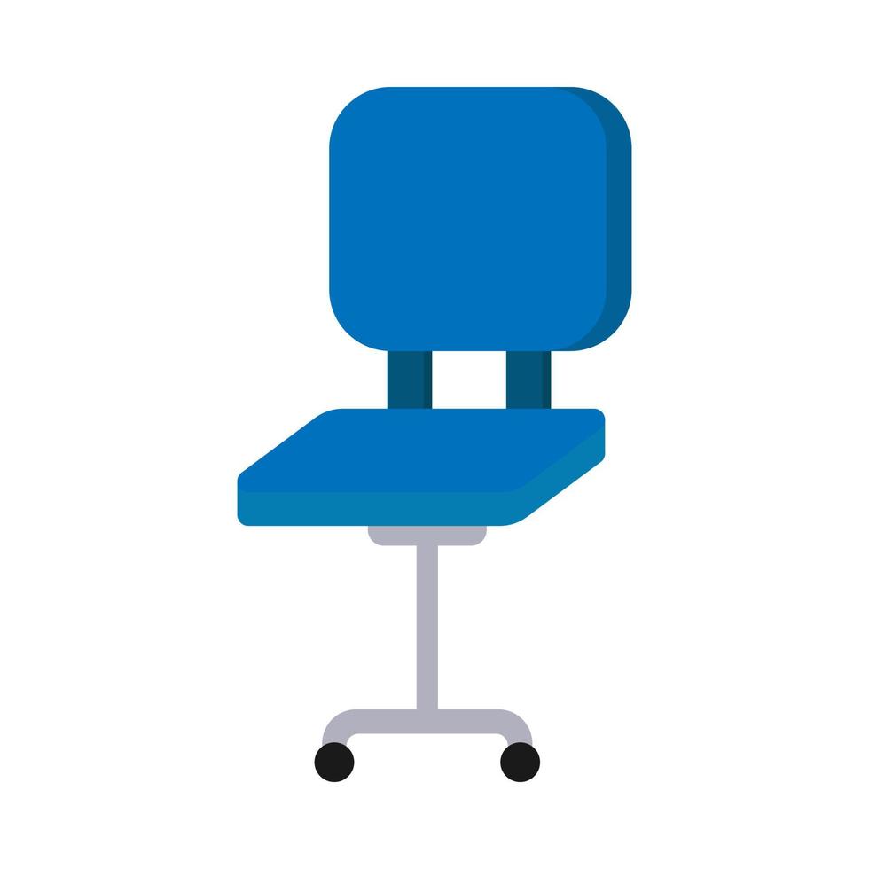 Chair flat illustration vector