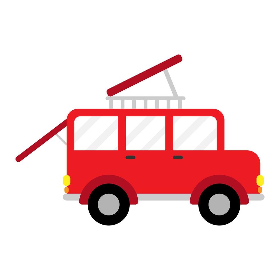 Car vehicle flat illustration vector