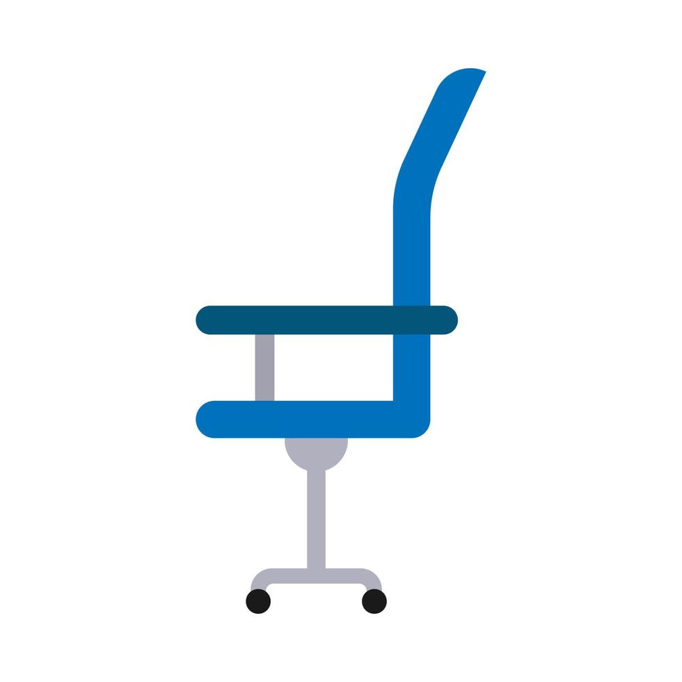 Chair flat illustration vector