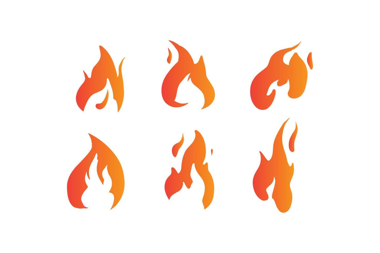 Fire Burn Design vector