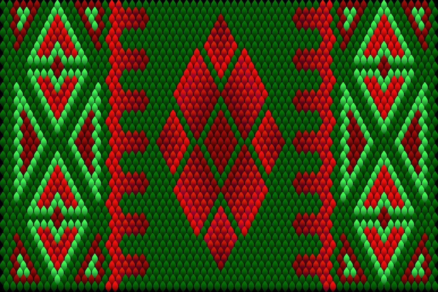 Ornament  is made in bright, juicy, perfectly matching colors. Ornament, mosaic, ethnic, folk pattern. vector