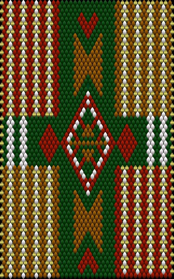 Seamless ethnic ornament for fabrics, interiors, ceramics and furniture in the style of Latin America. vector