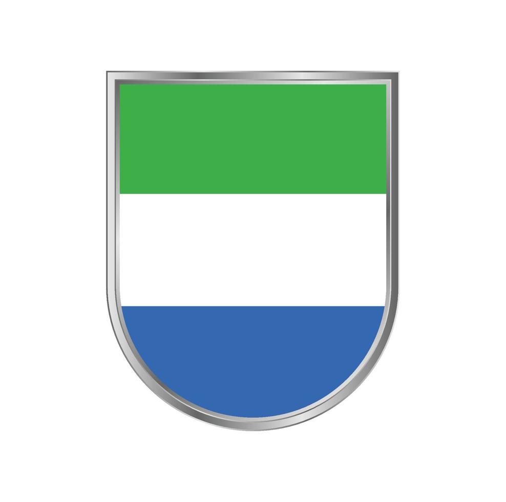 Sierra Leone Flag Vector