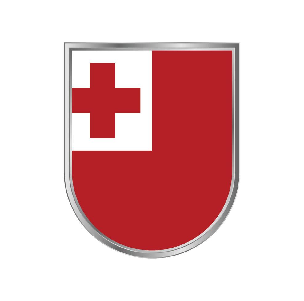 Tonga flag Vector