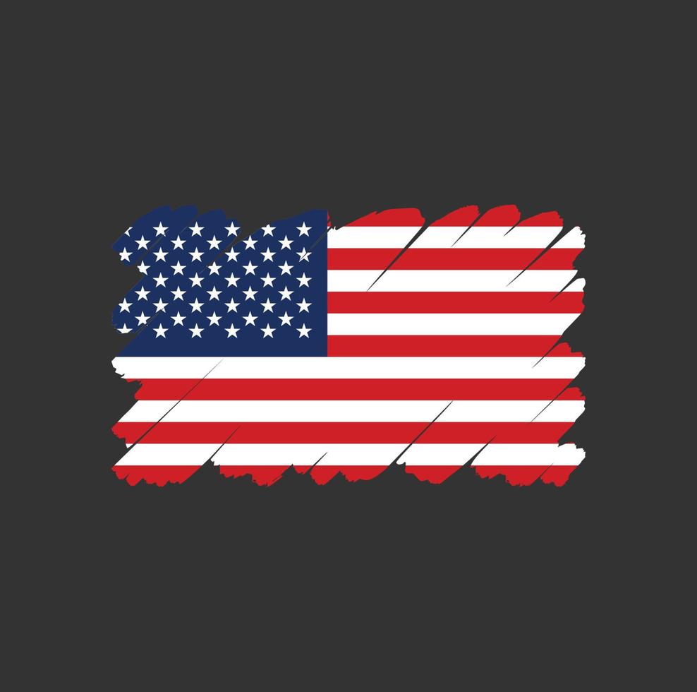 American Flag symbol sign Free Vector
