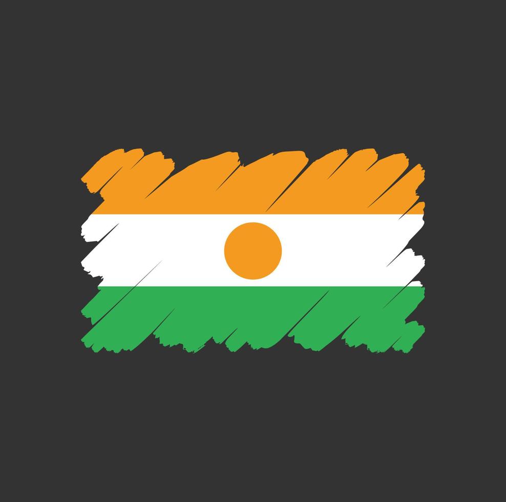 vector gratis de signo de símbolo de bandera de niger