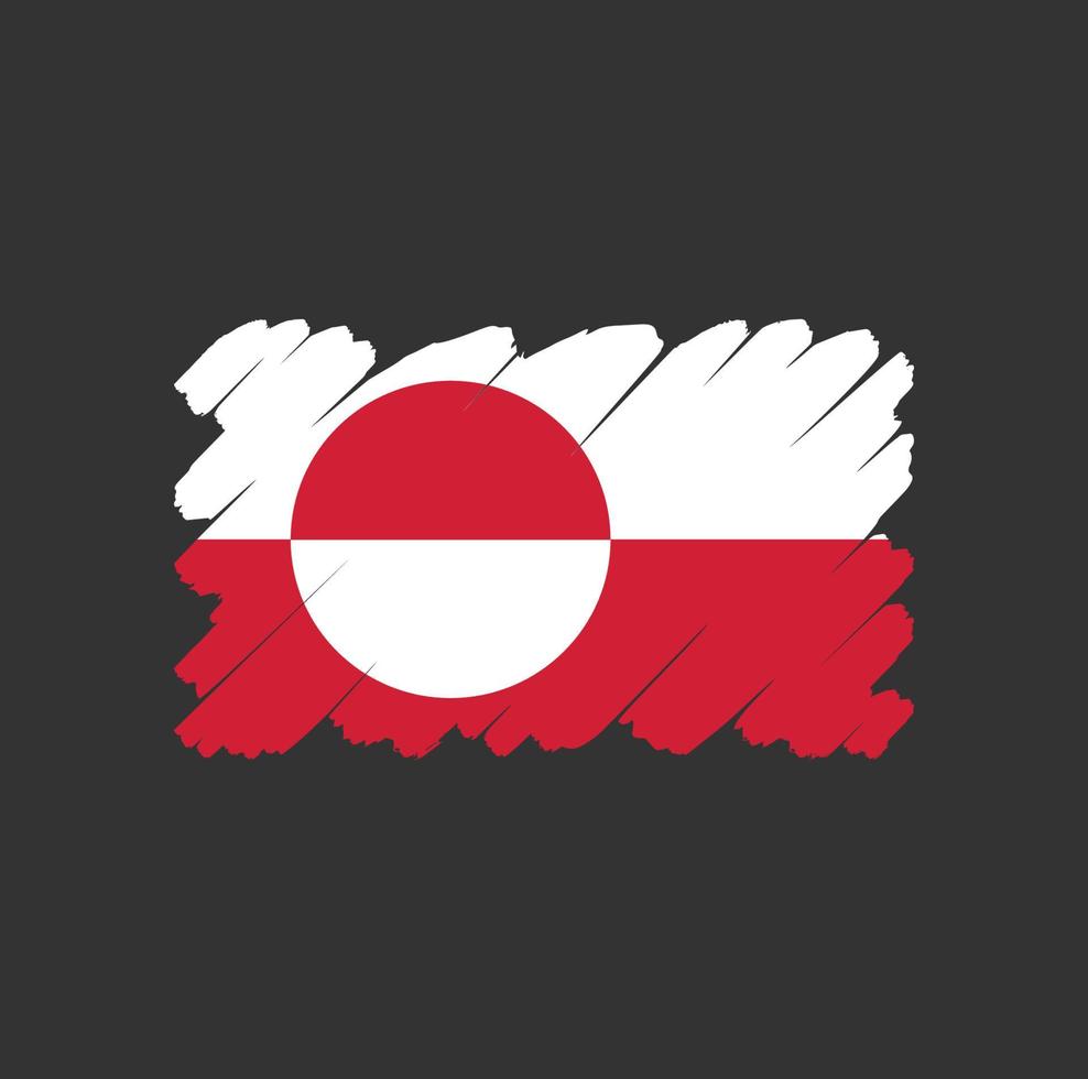 Greenland Flag Free Vector Design
