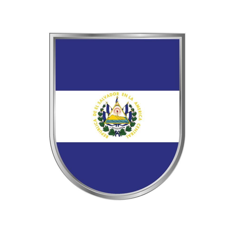 vector de bandera de el salvador