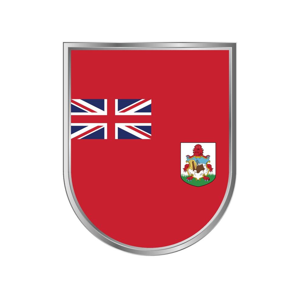 vector de bandera de bermudas