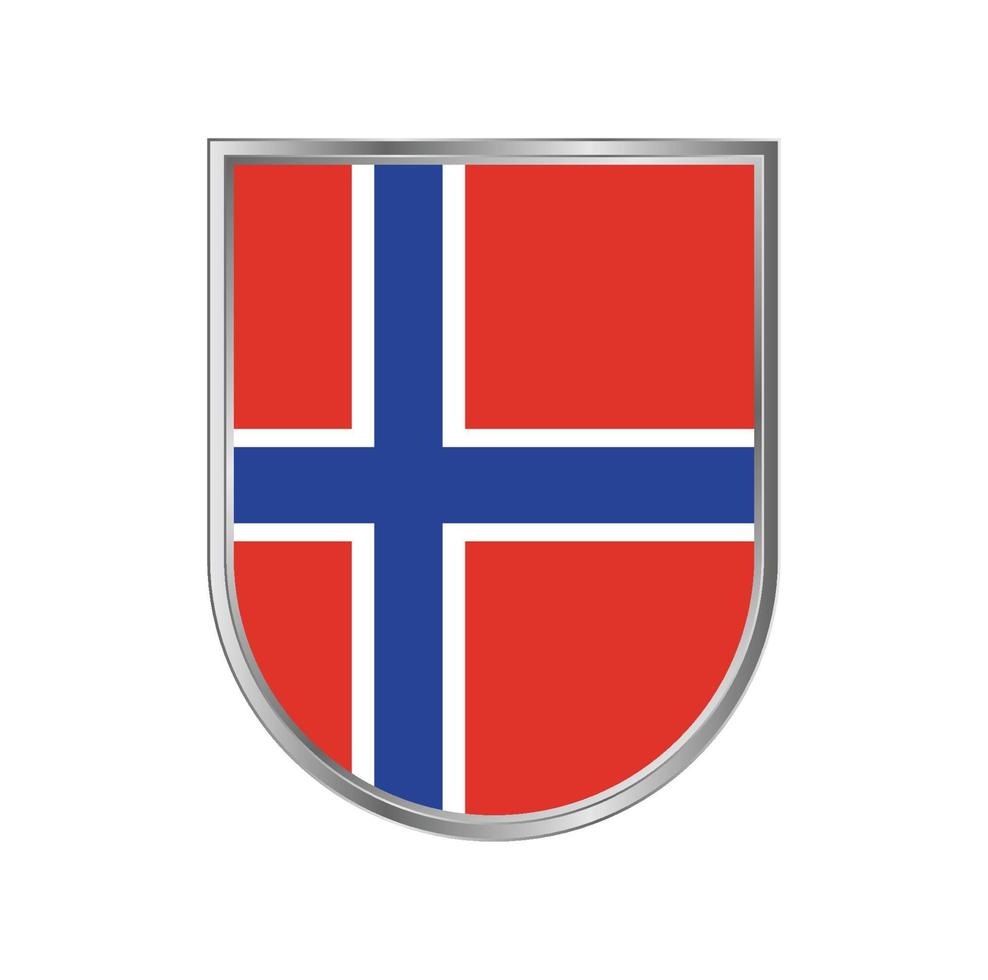 vector de bandera de noruega