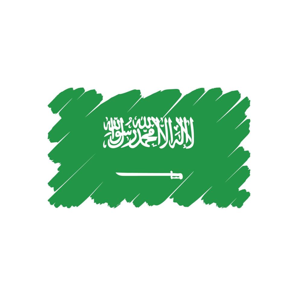 Saudi Arabia Flag Free Vector Design 4943394 Vector Art at Vecteezy