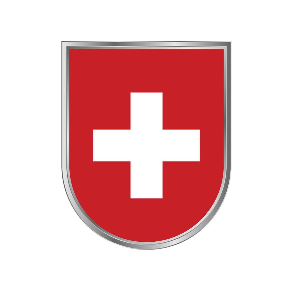 vector de bandera de suiza