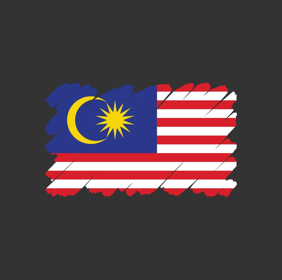 Malaysia flag vector