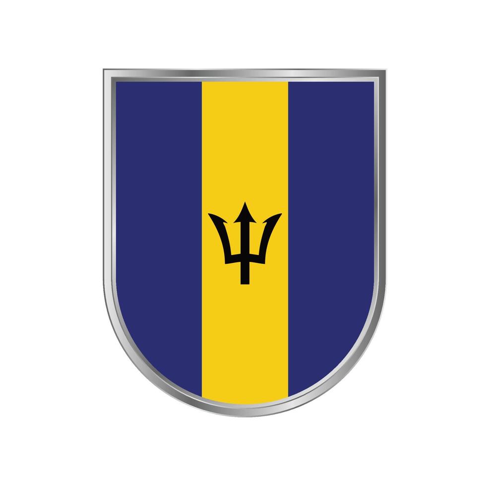 Barbados flag Vector