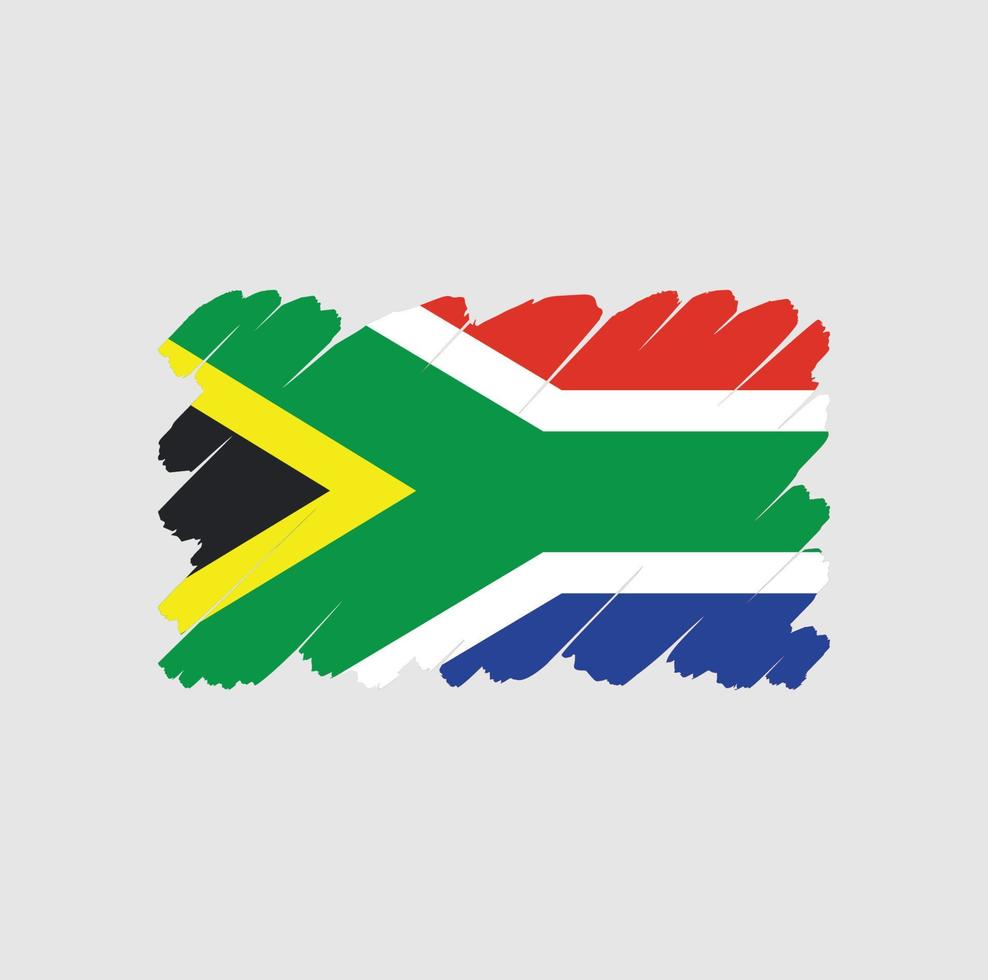 South Africa Flag symbol sign Free Vector