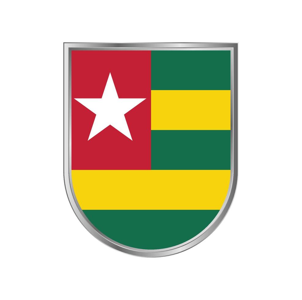 Togo Flag Vector