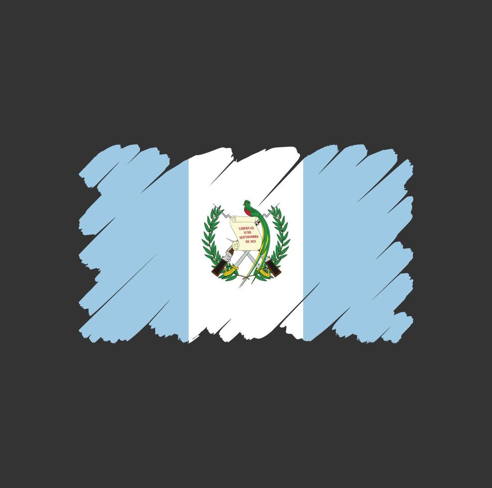 Guatemala flag vector