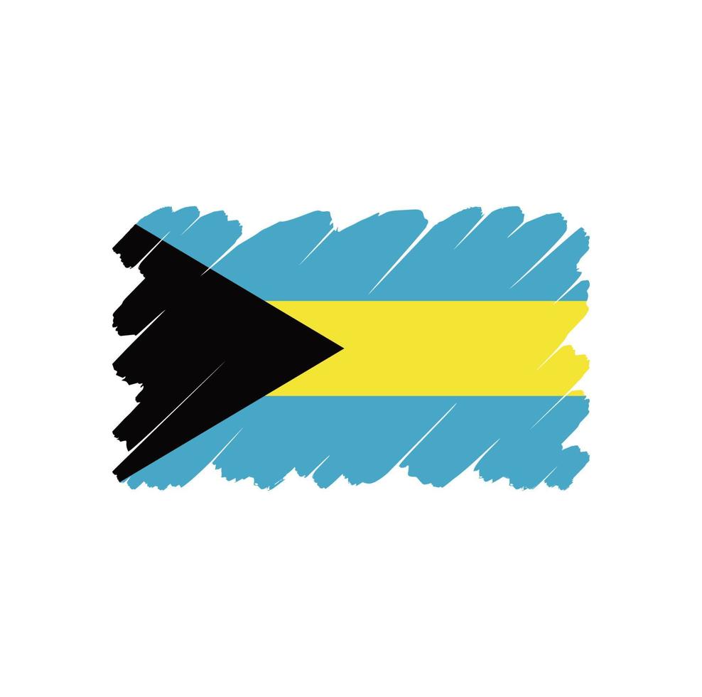 Bahamas flag vector