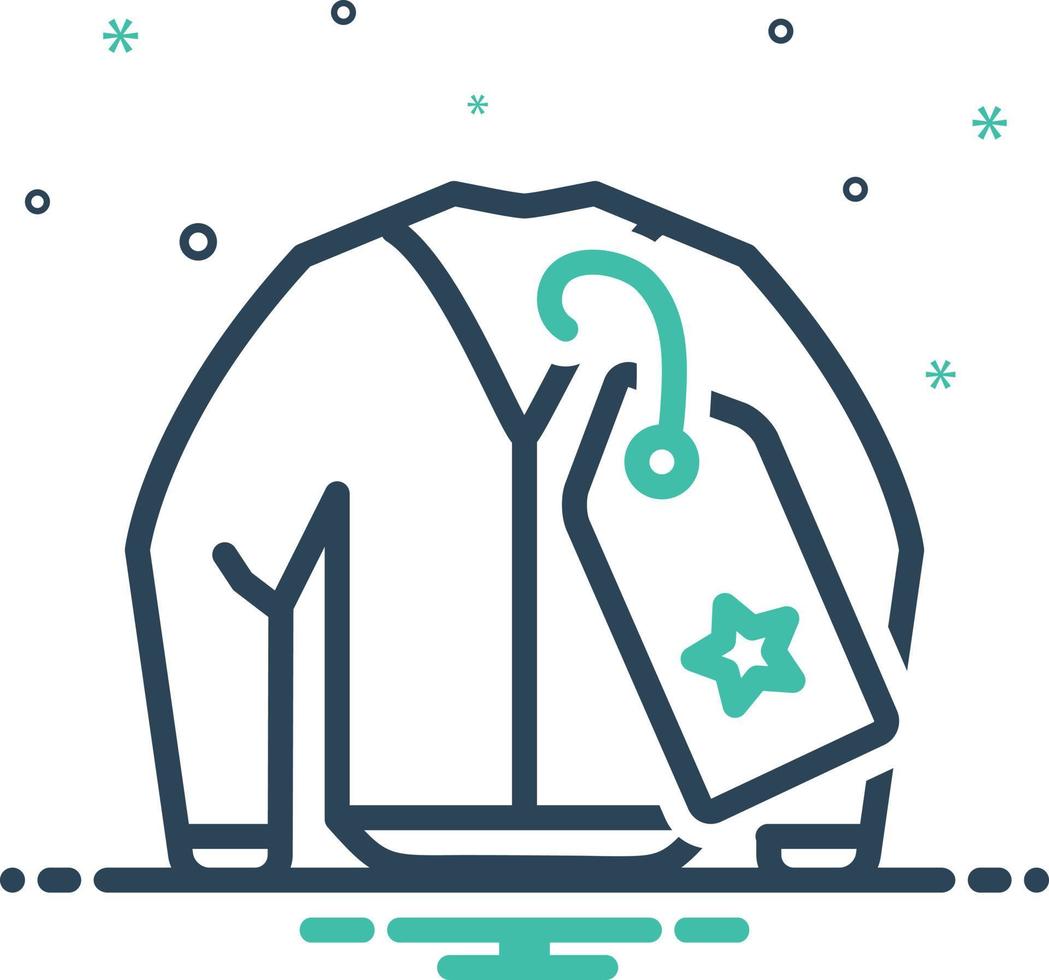Mix icon for brandname vector