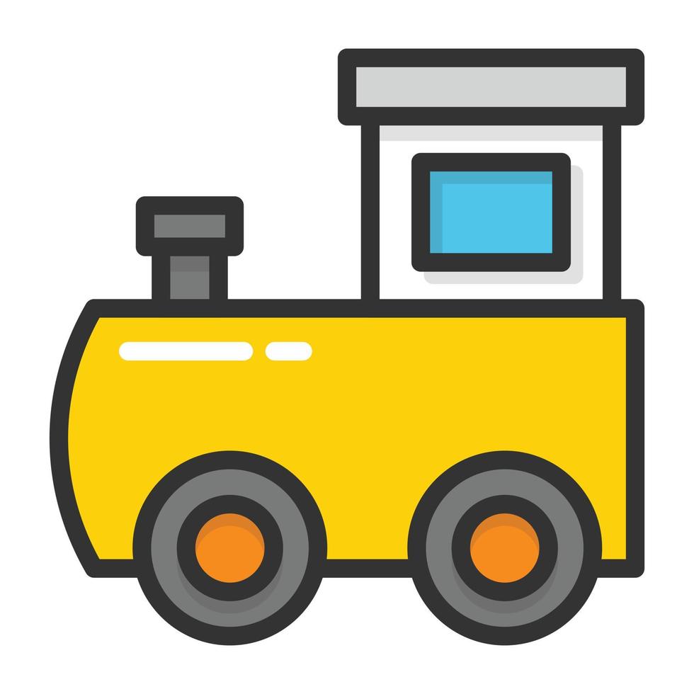 Toy Train Vector