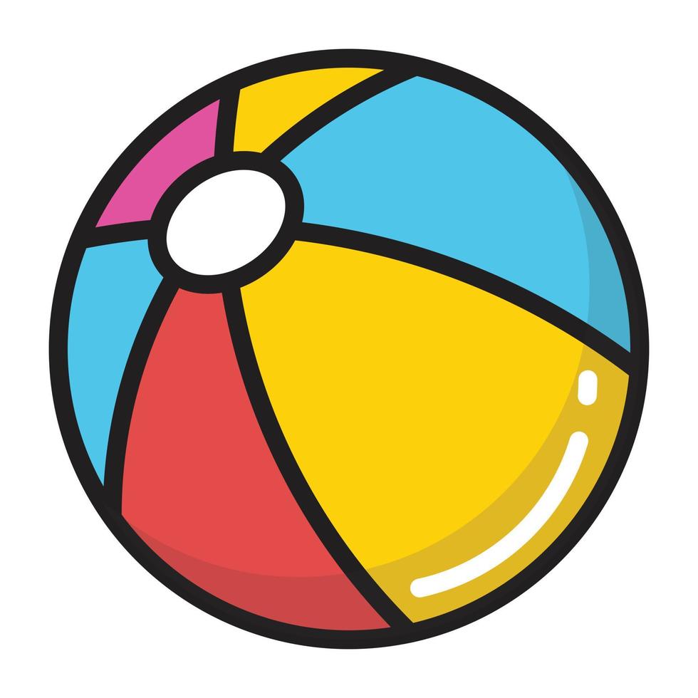 Trendy Ball Vector