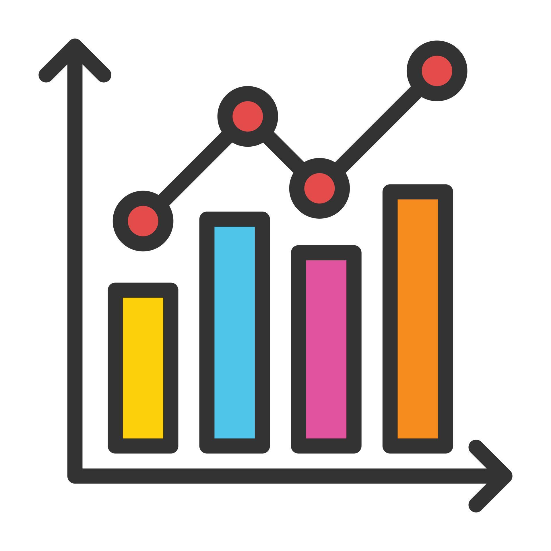 Bar Graph Vector 4945926 Vector Art at Vecteezy