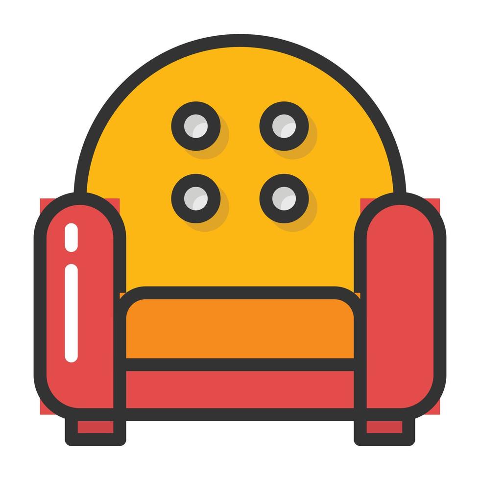 Trendy Couch Concepts vector