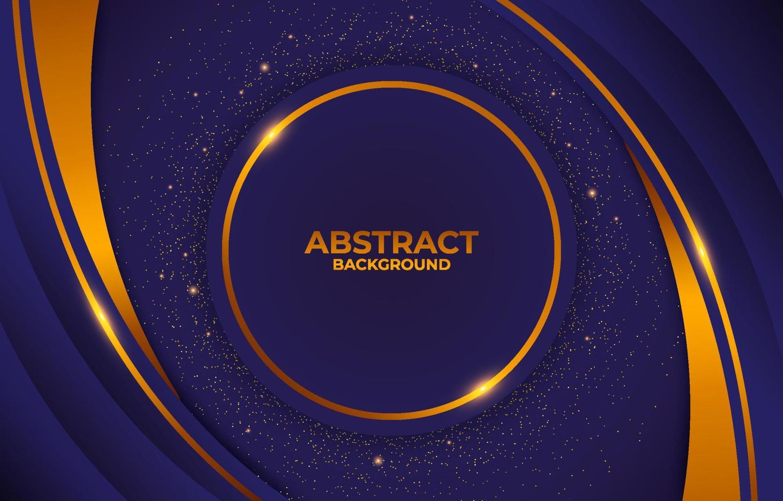 Luxury Abstract Blue Background vector