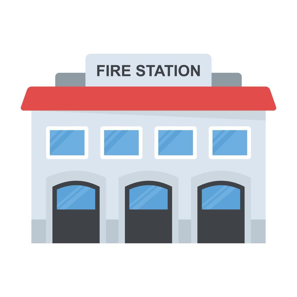 Fire Station Concepts vector