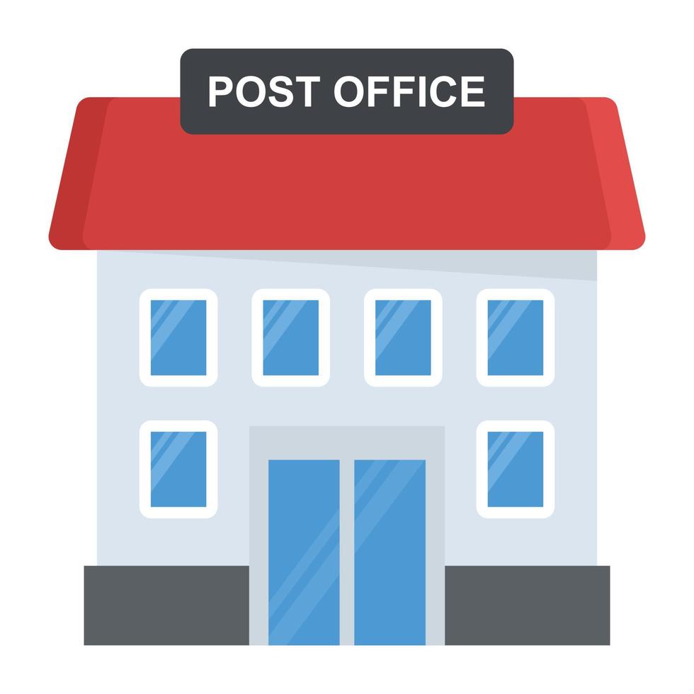 conceptos de la oficina de correos vector
