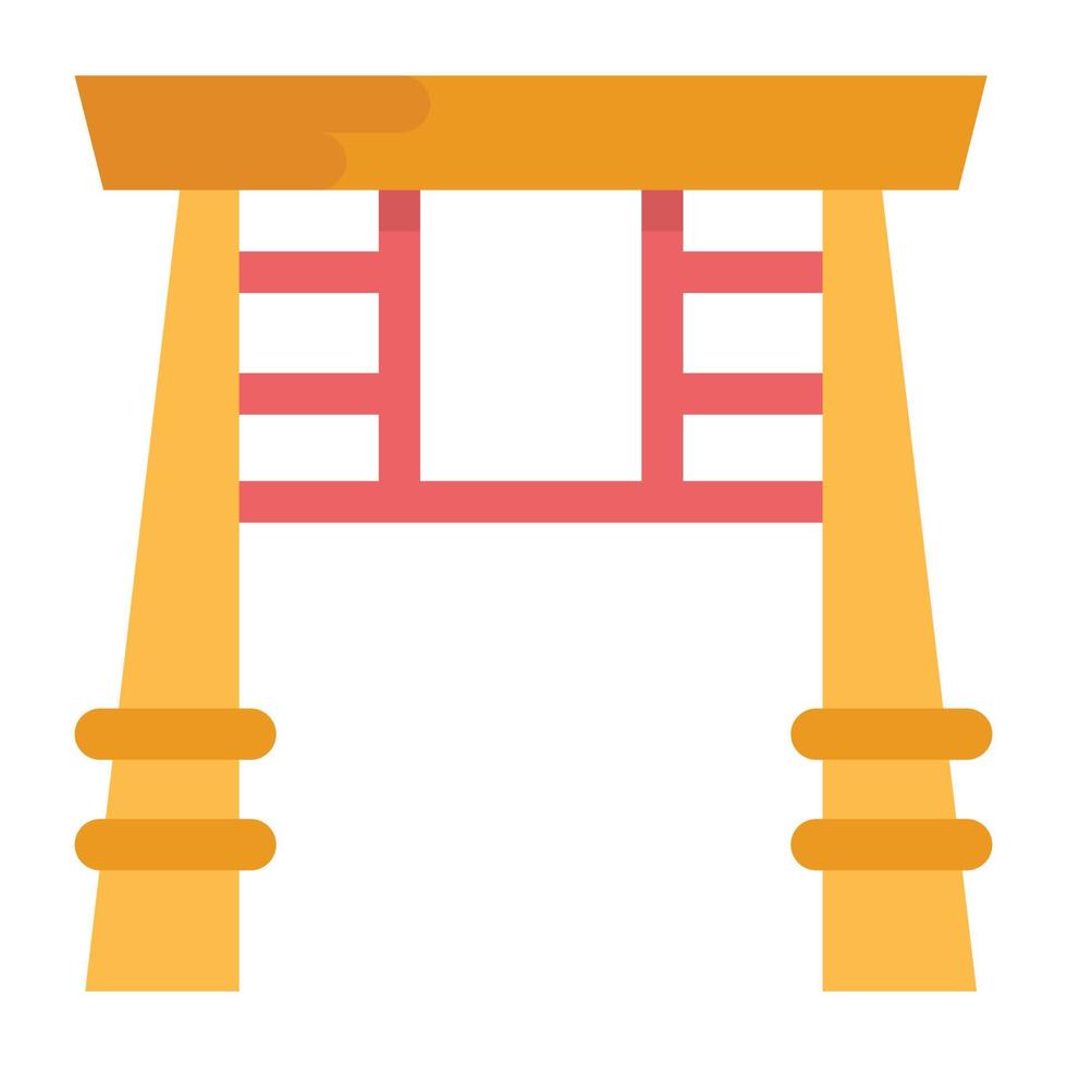 China Gate Concepts vector