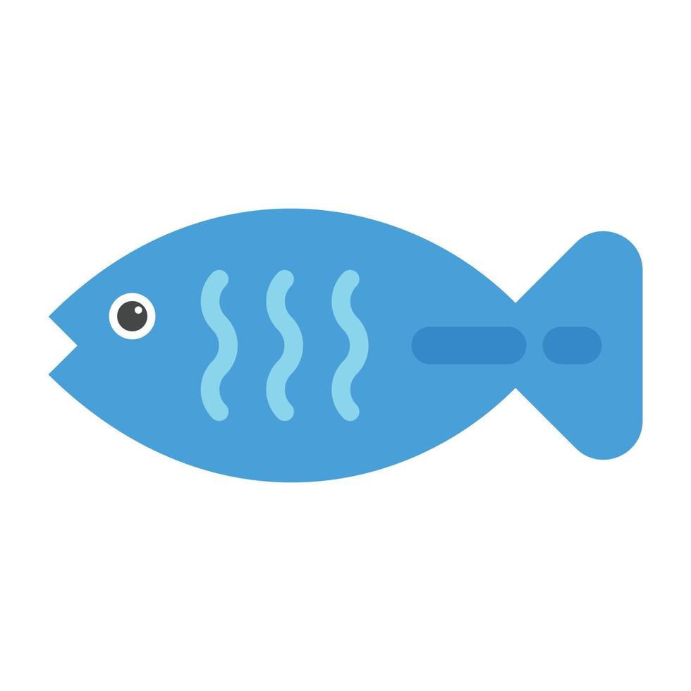 conceptos de pescado de moda vector