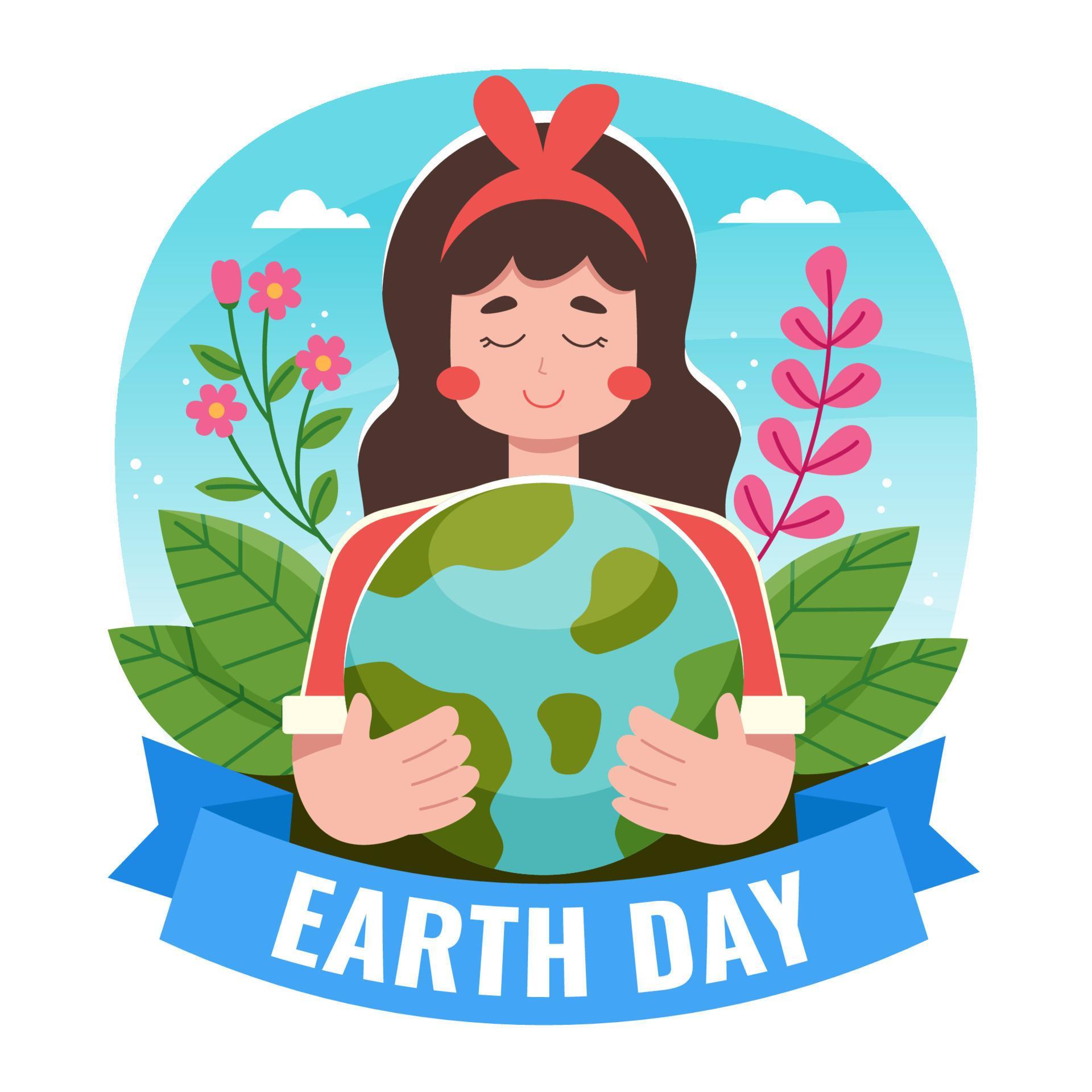 International Earth Day Celebration 4947073 Vector Art at Vecteezy