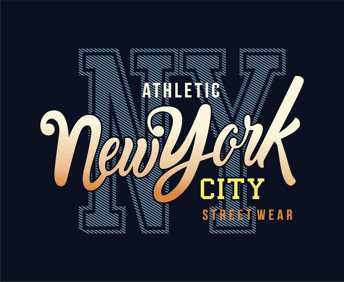 typography poster and illustration vector design elements