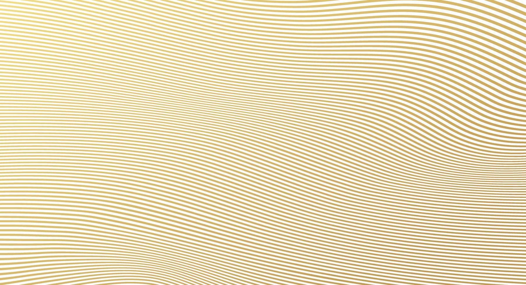 Gold wave line background. Luxurious design vector