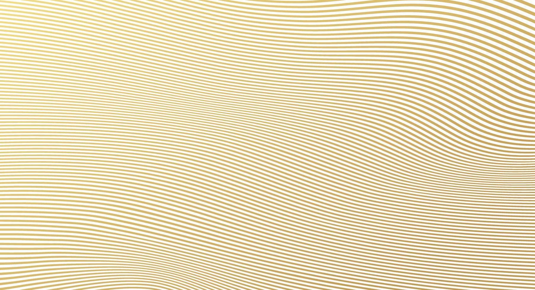 Gold wave line background. Luxurious design vector