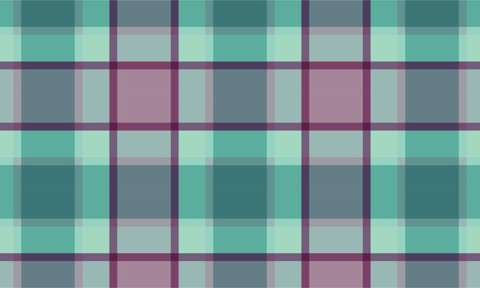 plaid pink green pattern vector