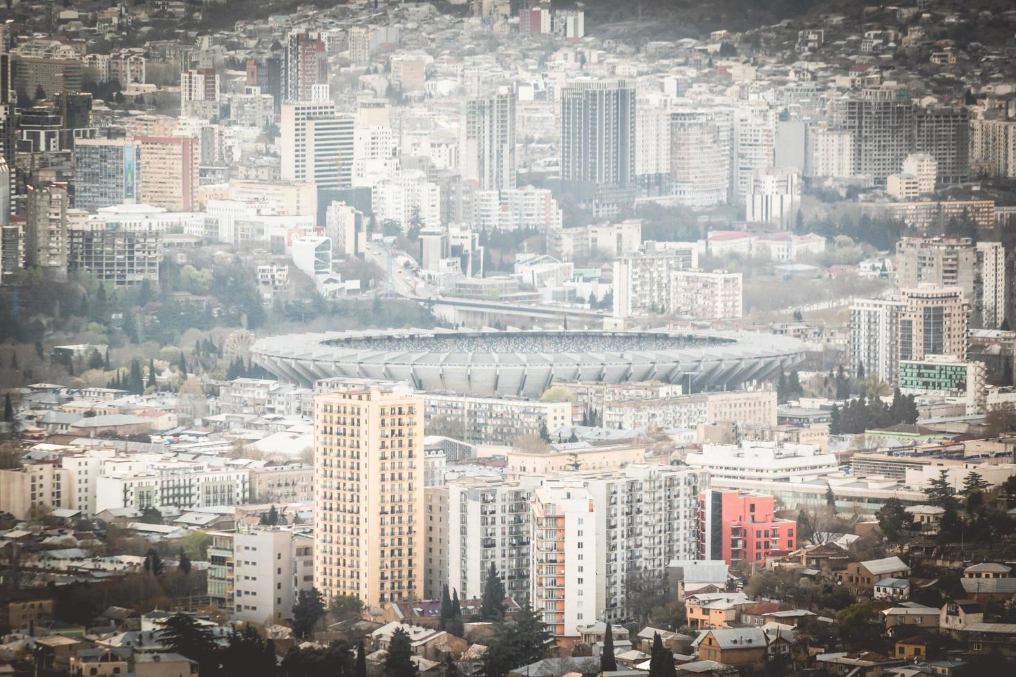 tbilisi panorama view photo