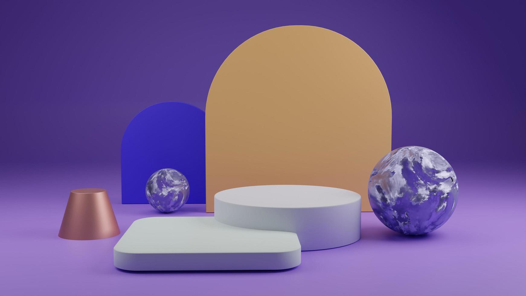 3D Abstract Background photo